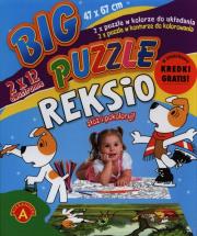 Opakowanie Big puzzle Reksio 2x12
