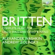 Okładka książki BRITTEN: COMPLETE MUSIC FOR CELLO SOLO AND CELLO AND PIANO