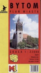 Opakowanie Bytom Plan miasta 1:22000