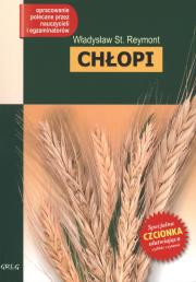 Chłopi z oprac. GREG. Autor: Władysław Stanisław Reymont. Dadada.pl Okładka książki Chłopi z oprac. GREG