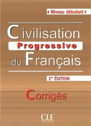 Civilisation progressive du français Niveau debutant Klucz 2. edycja. Autor: Carlo Catherine, Causa Mariella. Dadada.pl Okładka książki Civilisation progressive du français Niveau debutant Klucz 2. edycja