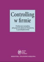 Controlling w firmie. Autor: Folga Jacek. Dadada.pl Okładka książki Controlling w firmie
