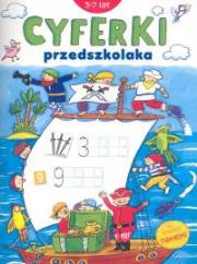 Cyferki przedszkolaka. Autor:   Praca zbiorowa. Dadada.pl Okładka książki Cyferki przedszkolaka