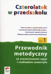 Okładka książki Czterolatek Przewodnik metod. cz.1 Edukacja Polska