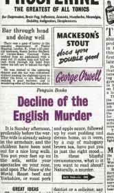 Decline of the English Murder. Autor: Orwell George. Dadada.pl Okładka książki Decline of the English Murder