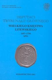 Okładka książki Deputaci Trybunału Głównego Księstwa Litewskiego