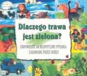 Dlaczego trawa jest zielona?. Autor: Pogórska Anna. Dadada.pl Okładka książki Dlaczego trawa jest zielona?