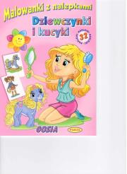 Dziewczynki i kucyki. Autor: Opracowanie zbiorowe. Dadada.pl Okładka książki Dziewczynki i kucyki