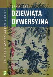 Dziewiąta Dywersyjna. Autor: Rocki Jan. Dadada.pl Okładka książki Dziewiąta Dywersyjna