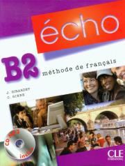 Echo B2 Methode de francais + CD CLE. Autor: Pecheur J., Girardet J.. Dadada.pl Okładka książki Echo B2 Methode de francais + CD CLE