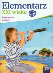 Okładka książki Elementarz XXI wieku kl. 2 Ćwiczenia część 1 NE