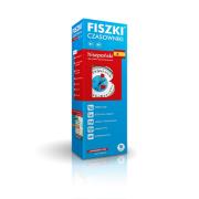 Fiszki Język hiszpański Czasowniki dla  średnio zaawansowanych. Autor: Kinga Perczyńska (red.). Dadada.pl Okładka książki Fiszki Język hiszpański Czasowniki dla  średnio zaawansowanych