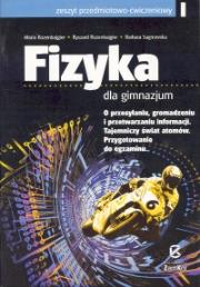 Fizyka GIM ćw I Zamkor. Autor: Maria Rozenbajgier, Ryszard Rozenbajgier. Dadada.pl Okładka książki Fizyka GIM ćw I Zamkor