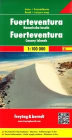 Okładka książki Fuerteventura mapa 1:100 000