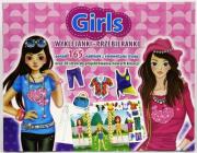 Okładka książki Girls. Wyklejanki-przebieranki