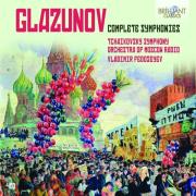 Glazunov: Complete Symphonies. Autor: Tchaikovsky Symphony Orchestra of Moscow Radio, Vladimir Fedoseyev. Dadada.pl Okładka książki Glazunov: Complete Symphonies