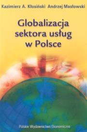 Okładka książki Globalizacja sektora usług w Polsce
