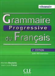 Okładka książki Grammaire Progressive du Francais Avance książka z CD 2 edycja