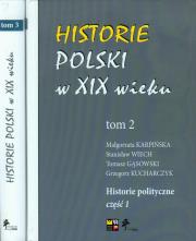 Opakowanie Historie Polski w XIX wieku tom 2-3