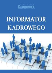 Informator kadrowego 2013. Autor: Sokolik Szymon. Dadada.pl Okładka książki Informator kadrowego 2013