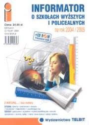 Opakowanie Informator o szkołach wyższych i policealnych na rok 2004/2005 + CD