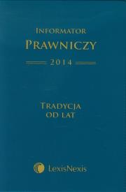 Opakowanie Informator Prawniczy 2014 Tradycja od lat B6 zielony