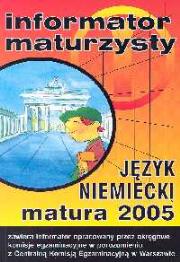 Opakowanie Język niemiecki Matura 2005