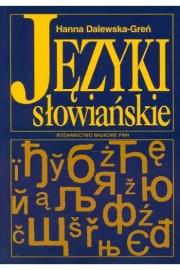 Języki słowiańskie. Autor: Hanna Greń. Dadada.pl Okładka książki Języki słowiańskie