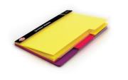 Opakowanie Karteczki notes przek 6713 3kol