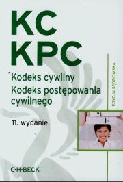 Kodeks cywilny, Kodeks postępowania cywilnego Edycja sędziowska. Wydawca: C.H. Beck. Dadada.pl Opakowanie Kodeks cywilny, Kodeks postępowania cywilnego Edycja sędziowska