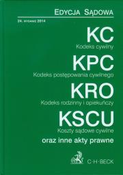 Kodeks cywilny Kodeks postępowania cywilnego Kodeks rodzinny i opiekuńczy Koszty sądowe cywilne. Autor: praca zbiorowa. Dadada.pl Okładka książki Kodeks cywilny Kodeks postępowania cywilnego Kodeks rodzinny i opiekuńczy Koszty sądowe cywilne