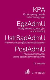 Opakowanie Kodeks postępowania administracyjnego. Postępowanie egzekucyjne w administracji. Prawo o ustroju sąd