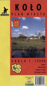 Opakowanie Koło Plan miasta 1:13000