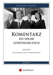 Okładka książki Komentarz do spraw gospodarczych