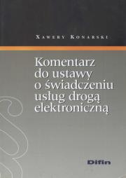 Okładka książki Komentarz do ustawy o świadczeniu usług drogą elektroniczną