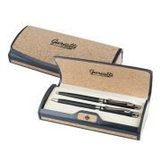 Komplet Pióro+Długopis Stretto,Czarny. Wydawca: Spokey. Dadada.pl Opakowanie Komplet Pióro+Długopis Stretto,Czarny