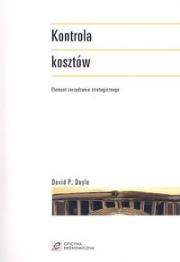 Okładka książki Kontrola kosztów Element zarządzania strategicznego