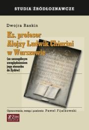 Okładka książki Ks. profesor Alojzy Ludwik Chiarini w Warszawie