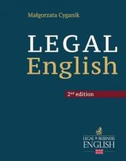 Legal English. Autor: Cyganik Małgorzata. Dadada.pl Okładka książki Legal English