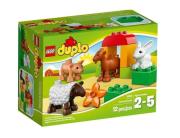Lego Duplo Zwierzęta na farmie. Wydawca: Alegoria. Dadada.pl Opakowanie Lego Duplo Zwierzęta na farmie