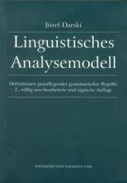 Okładka książki Linguistisches Analysemodell