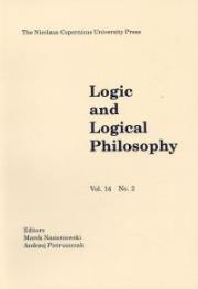 Opakowanie Logic and Logical Philosphy, Vol. 14, No. 2