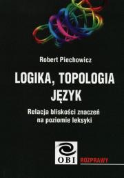 Okładka książki Logika, topologia język