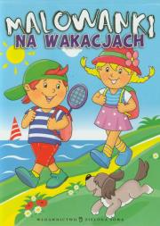 Okładka książki Malowanki Na wakacjach