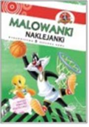 Okładka książki Malowanki naklejanki. Tweety i Sylwester