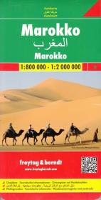 Opakowanie Maroko mapa 1:800 000