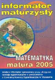 Opakowanie Matematyka Matura 2005