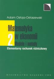 Okładka książki Matematyka w ekonomii. Modele i metody T. 2