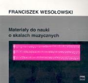 Okładka książki Materiały do nauki o skalach muzycznych