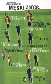 Męski zmysł. Autor: Mikołajewski Jarosław. Dadada.pl Okładka książki Męski zmysł